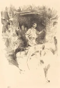 Rosenwald Collection Prints: The Blacksmith, 1895 / 1896. Creator: James Abbott McNeill Whistler