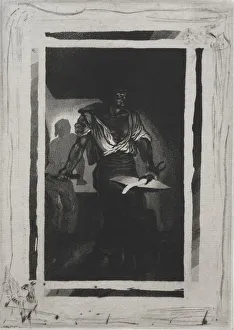 1798 1863 Prints: The Blacksmith. Creator: Eugene Delacroix (French, 1798-1863)