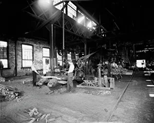 Smithy Prints: Blacksmith shop, Merchants Despatch Transportation Co