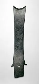 11th Century Bc Prints: Blade, Shang period, c. 1600 / 1045 B. C. Creator: Unknown