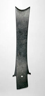 Collection: Blade, Shang period, c. 1600 / 1045 B.C. Creator: Unknown