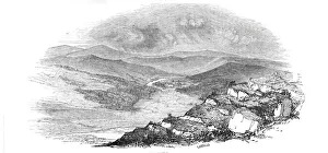 Perth And Kinross Gallery: Blair Athol Castle, from the Ben-y-Glo, 1844. Creator: Ebenezer Landells