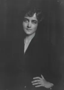 Blanc, Adele, Miss, portrait photograph, 1916 Mar. 22. Creator: Arnold Genthe
