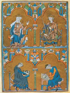 Blanche of Castile (1188-1252), Queen of France and Louis VIII The Lion (1187-1226)
