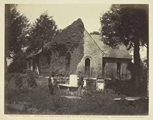Graves Collection: Blandford Church, Petersburg, Virginia, April 1865. Creator: Alexander Gardner