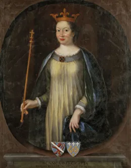 Blanka Queen of Sweden Countess of Namur, c14th century. Creator: Anon