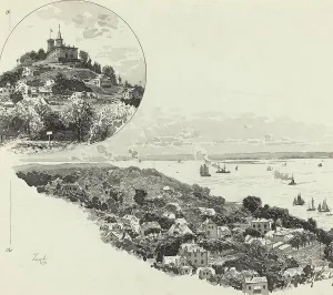 Fritz Stoltenberg Prints: Blankenese, 1893. Creator: Fritz Stoltenberg