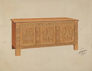 Blanket Chest, c. 1936. Creator: Lawrence Flynn