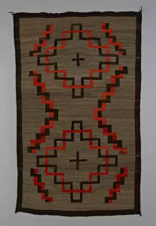 Dine Gallery: Blanket or Rug, United States, c. 1900 (Transitional Period). Creator: Unknown