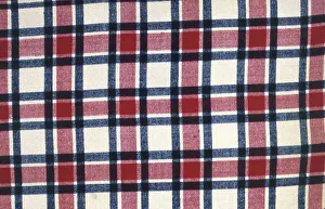 Wool Twill Weave Prints: Blanket, United States, Probably mid-19th century. Creator: Unknown
