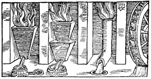 Water Power Prints: Blast furnaces, 1540