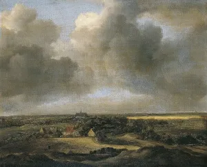 Ruisdael Jacob Isaacksz Van Prints: Bleaching Fields at Bloemendaal, near Haarlem, unknown date. Creator: Jacob van Ruisdael
