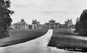 Images Dated 1st April 2008: Blenheim Palace, Woodstock, Oxfordshire, early 20th century