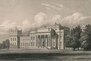 William Radclyffe Collection: Blenheim, South East View, Oxfordshire, 1831. Creator: William Radclyffe
