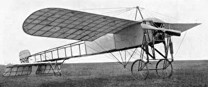 Aviation Collection: Bleriot monoplane used by the British army, 1914
