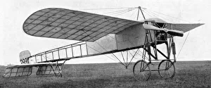 Aviation Prints: Bleriot monoplane used by the British army, 1914