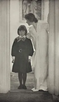 Photogravure Prints: Blessed Art Thou Among Women, 1899. Creator: Gertrude Kasebier