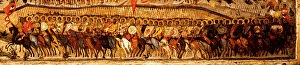 Athanasius Gallery: Blessed Be the Host of the King of Heaven (Detail: lower warriors range conducted by Alexander)