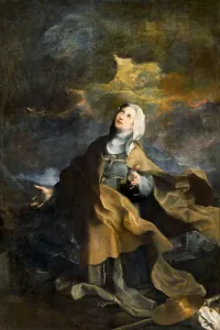 Barocci Prints: Blessed Michelina of Pesaro, 1606. Creator: Barocci, Federigo (1528-1612)