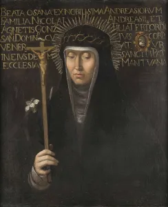 School Of Mantua Prints: Blessed Osanna of Mantua, before 1600. Creator: Anonymous ()