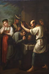 Conscription Prints: The Blessing of the Home Guardsman in 1812