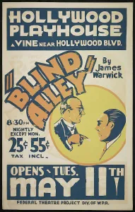 Blind Alley, Los Angeles, [193-]. Creator: Unknown