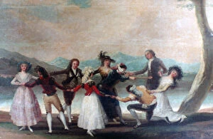 Images Dated 31st August 2006: Blind Mans Buff, 1788-1789. Artist: Francisco Goya