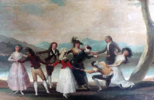Blind Mans Buff, 1788-1789. Artist: Francisco Goya