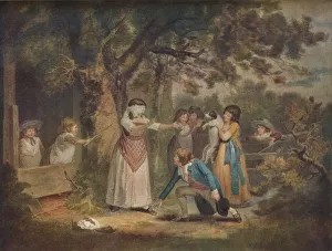 George Morland Prints: Blind Mans Buff, 1788, (1917). Artist: William Ward