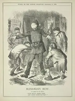 Failed Prints: Blind-man's buff, 1888. Creator: John Tenniel