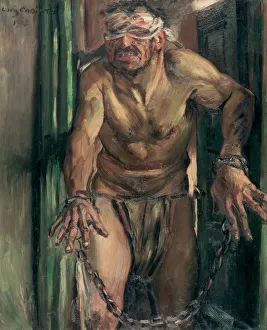 The Blinded Samson, 1912. Artist: Corinth, Lovis (1858-1925) The Blinded Samson, 1912. Artist: Corinth, Lovis (1858-1925)