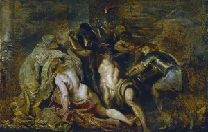 Delilah Prints: The Blinding of Samson, 1609. Creator: Peter Paul Rubens