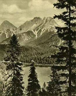 Tyrol Gallery: The Blindsee and the Fern Pass, Tyrol, Austria, c1935. Creator: Unknown