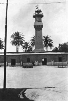 Block tower, 31st British general hospital, Baghdad, Mesopotamia, WWI, 1918