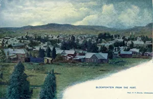 Edwards Prints: Bloemfontein from the Fort, c1900. Creator: C Wilkinson