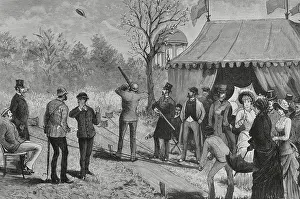 Juan Prints: Bloodless Sport, the Terra-Cotta Pigeon at the Ranelagh Club