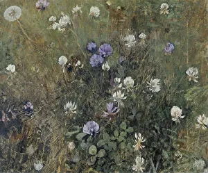Blooming Prints: Blooming Clover, c.1897. Creator: Jac van Looij