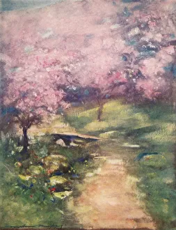 A Record In Colour Prints: Blossom of the Glen, c1887, (1901). Artist: Mortimer L Menpes