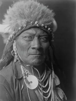 Apsaroke Prints: One Blue Bead, c1908. Creator: Edward Sheriff Curtis