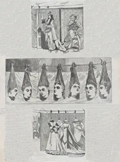 Magic Prints: Blue Beard Tableau: Fatima Enters the Forbidden Court; What She Sees There; D