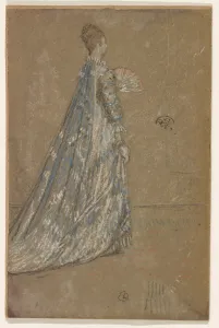 The Blue Dress, 1871. Creator: James Abbott McNeill Whistler
