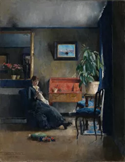 Blue Interior, 1883