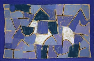 Pastel Prints: Blue Night, 1937. Creator: Paul Klee