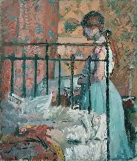 The Blue Petticoat, c1912. Creator: Spencer Gore