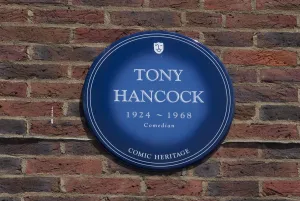 Blue Plaque, Teddington Studios, Surrey, England. Creator: Ethel Davies; Davies, Ethel