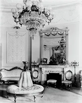 Blue Room, White House, Washington, D.C. c1890. Creator: Frances Benjamin Johnston