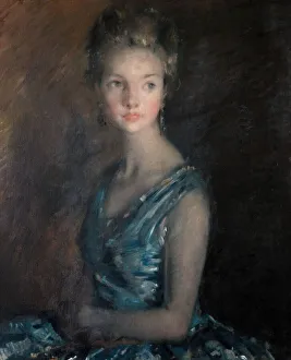 Blonde Collection: Blue And Silver, 1929. Creator: David Muirhead