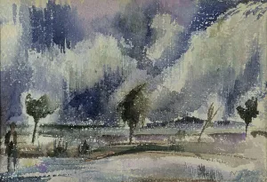Blue Sky, 1920. Creator: Carl Wargh