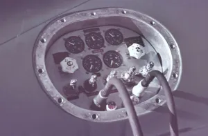 Cable Collection: Bluebird CN7 instrumentation panel, 1964. Creator: Unknown