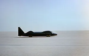 Bluebird CN7 World Land Speed Record attempt, Lake Eyre, Australia, 1964 Bluebird CN7 World Land Speed Record attempt, Lake Eyre, Australia, 1964